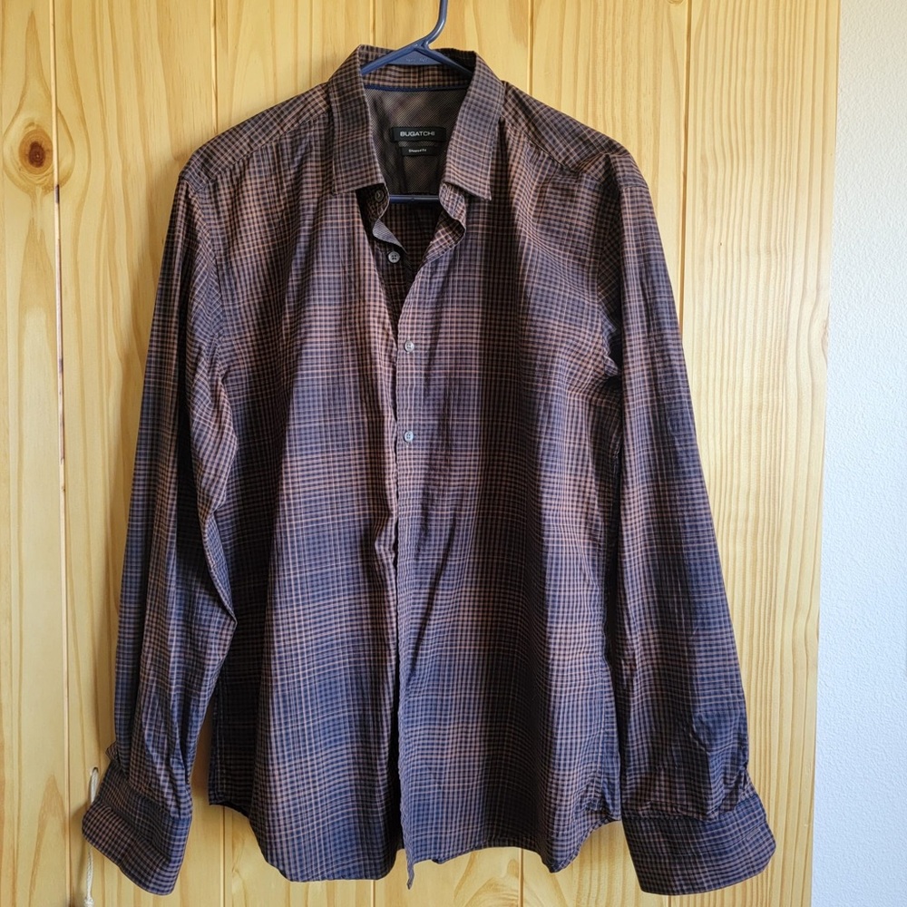 BUGATCHI shirt L